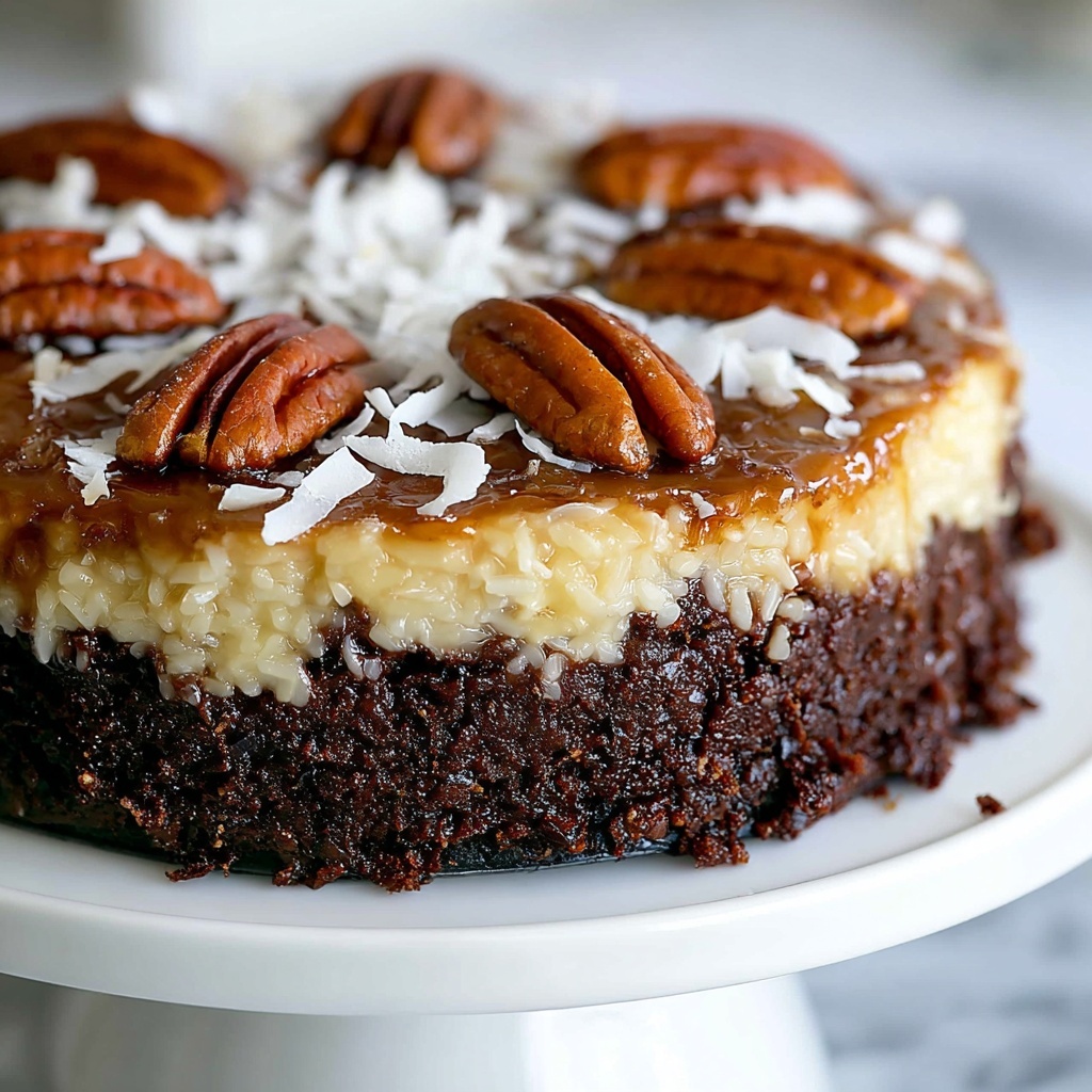 German Chocolate Pound Cake Recipe - Recipe Image