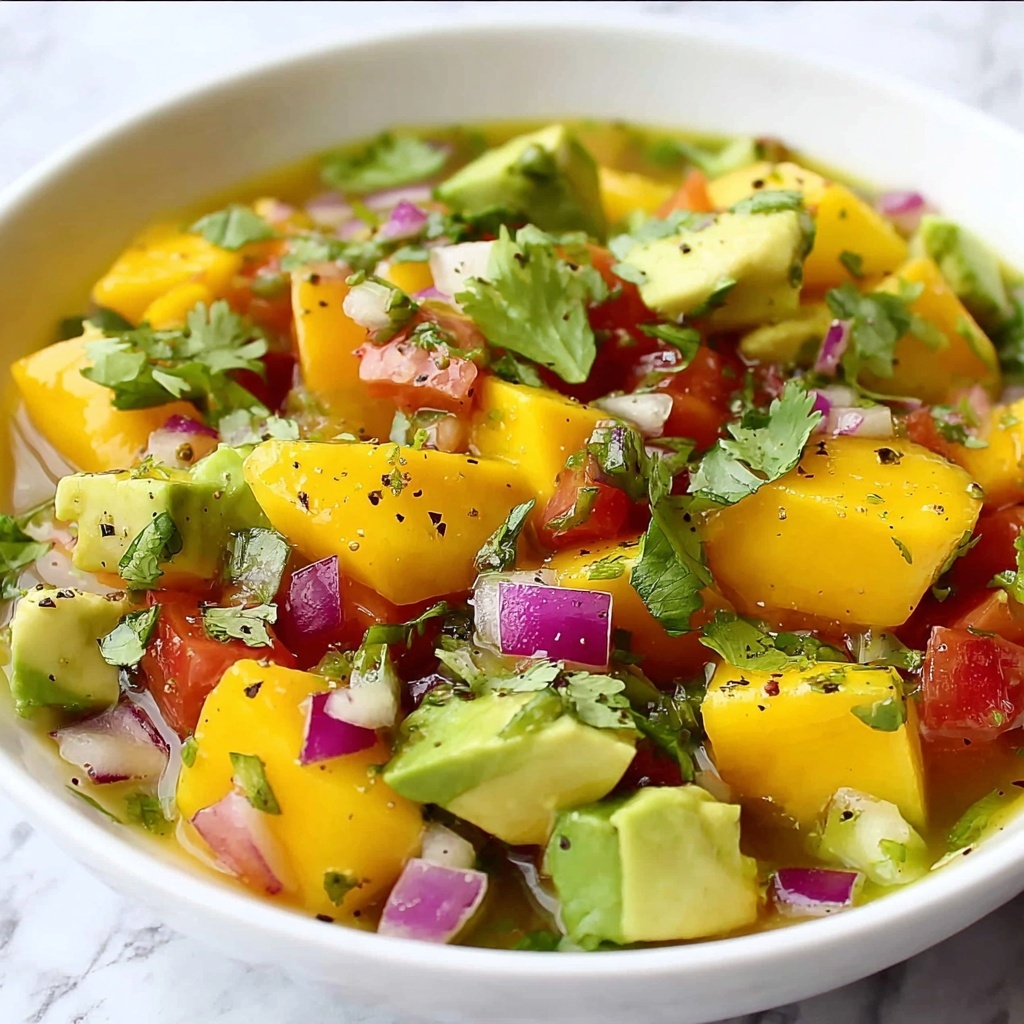 Mango Avocado Salad Recipe - Recipe Image