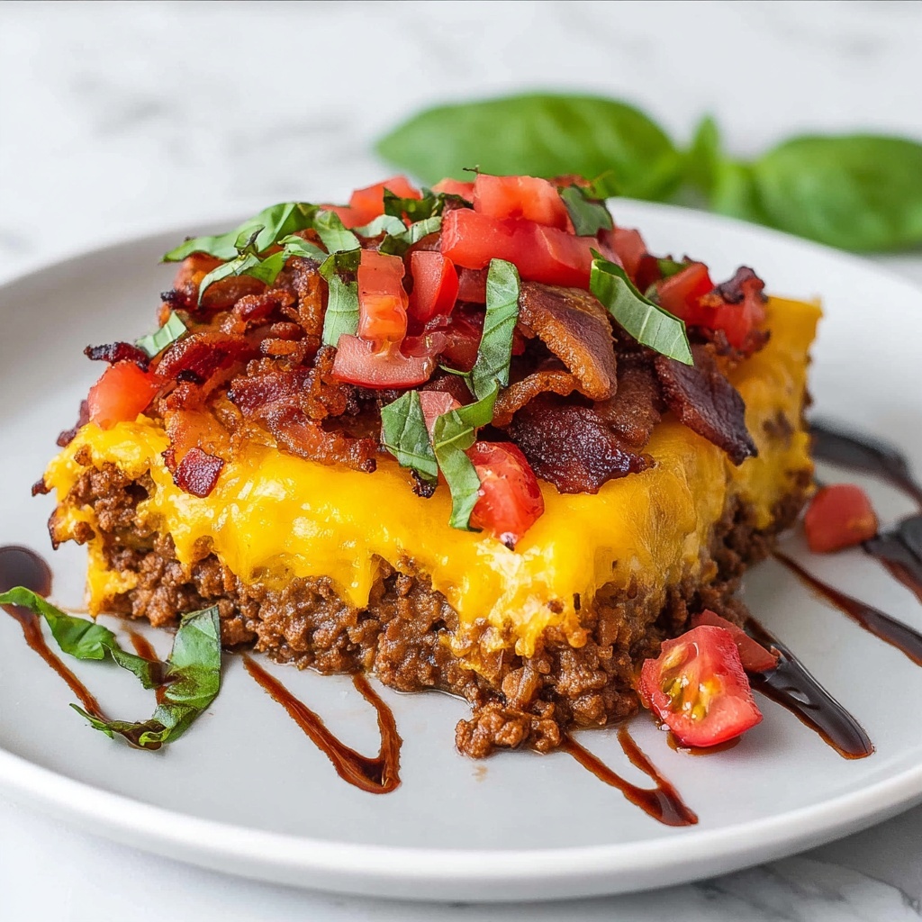 Cheeseburger Pie Recipe - Recipe Image