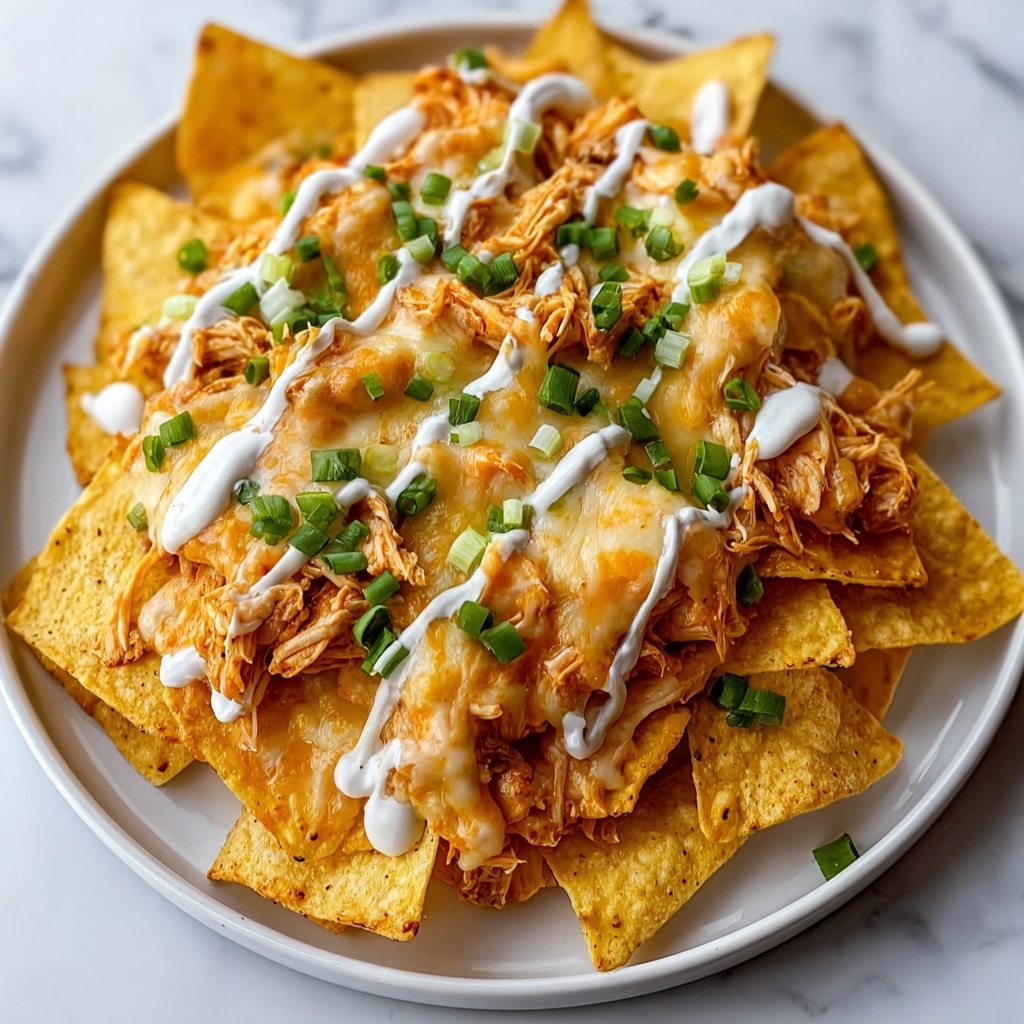 Buffalo Chicken Nachos Recipe - Recipe Image