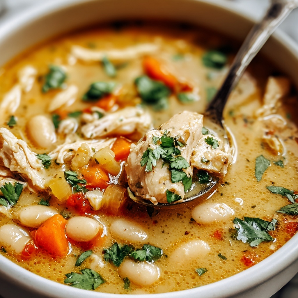 White Chicken Chili Recipe - Recipe Image