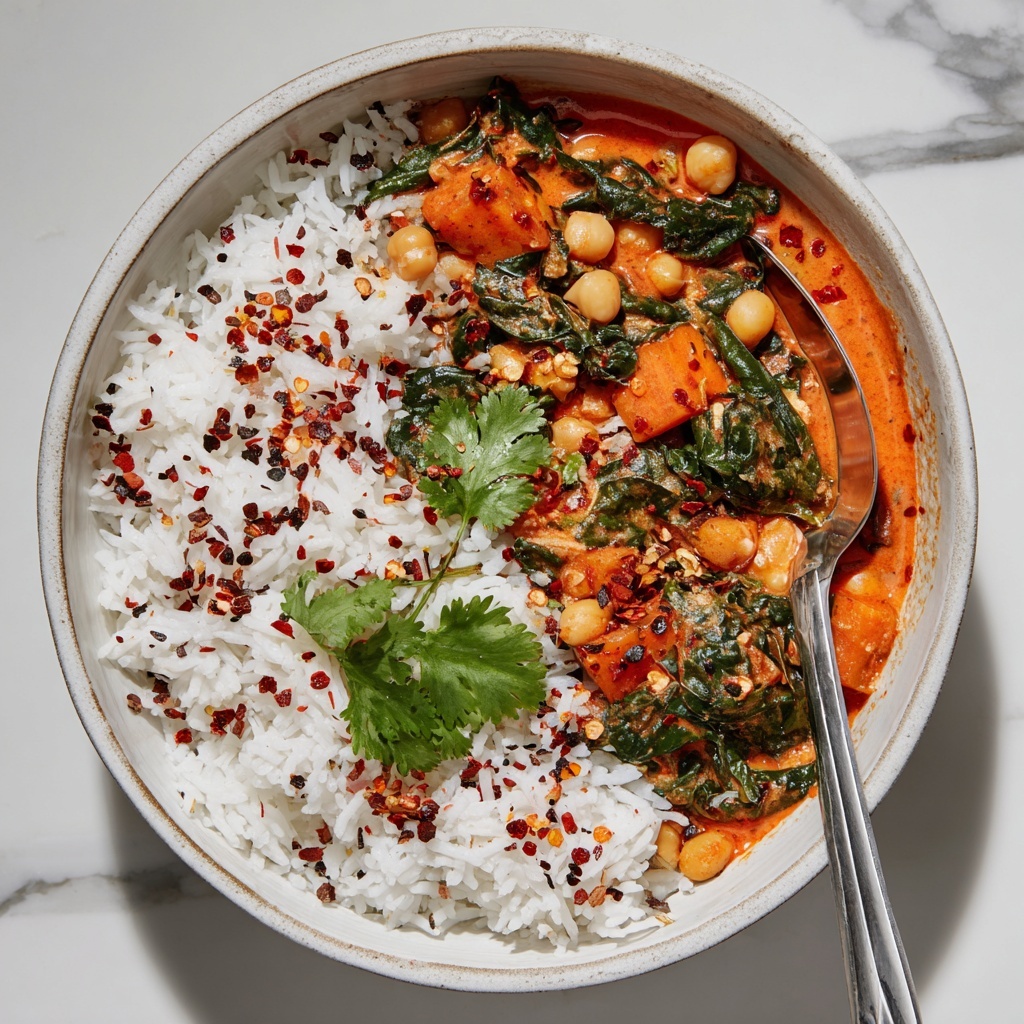 Sweet Potato and Chickpea Curry Recipe - Recipe Image