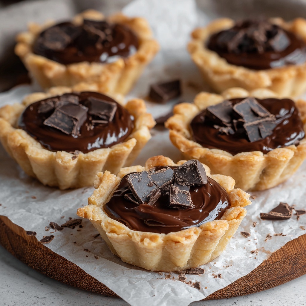 Mini Chocolate Tarts Recipe - Recipe Image