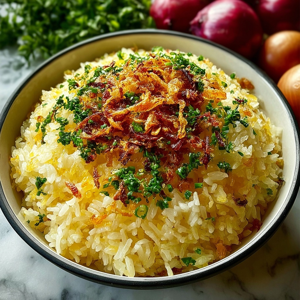 Buttery Onion Rice Side: The Ultimate Comfort Food Recipe - Recipe Image