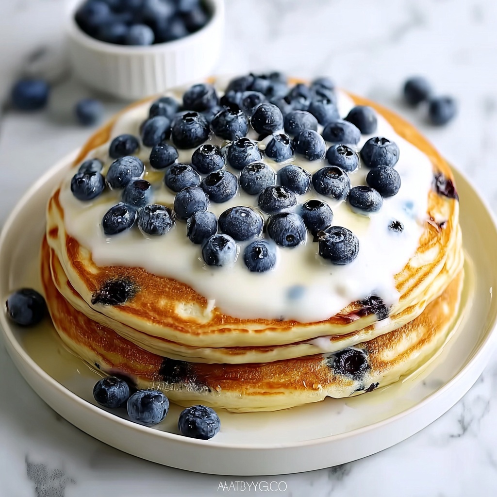 Blueberry Pancakes Recipe - Recipe Image