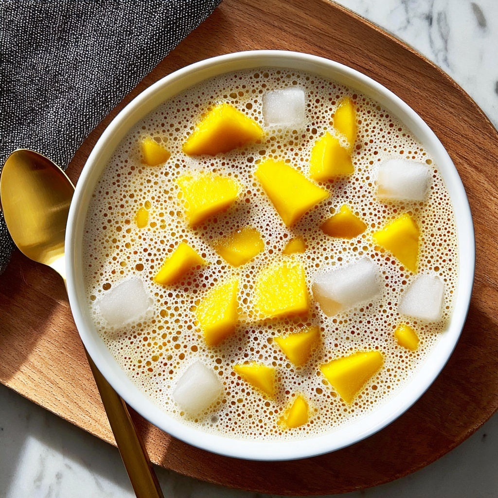Mango Bango: Creamy Mango and Sago Dessert Recipe - Recipe Image