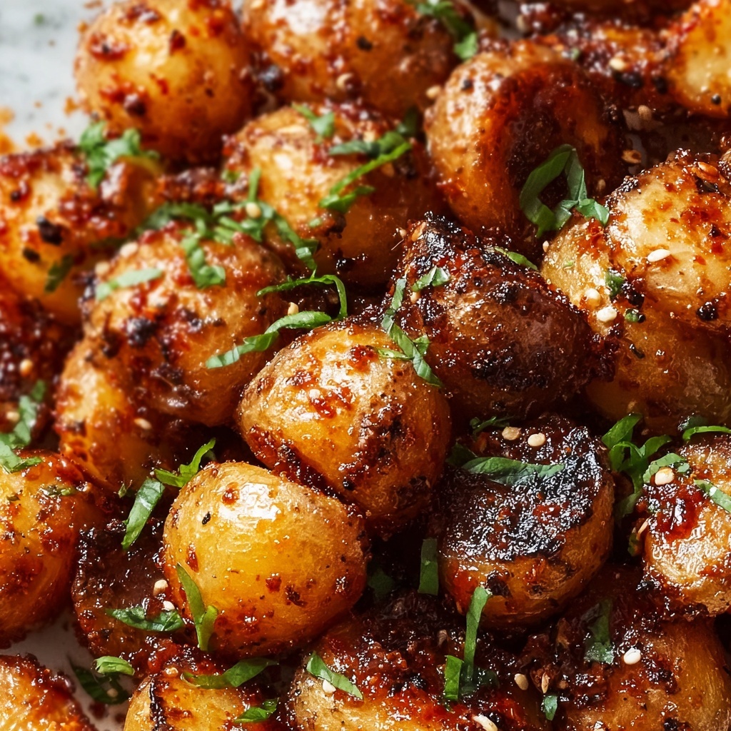 Crispy Gochujang Potato Salad Recipe - Recipe Image