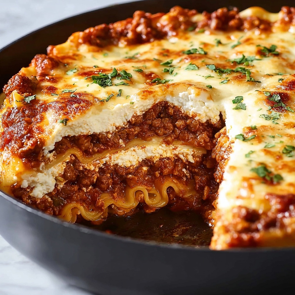 Skillet Lasagna Recipe - Recipe Image