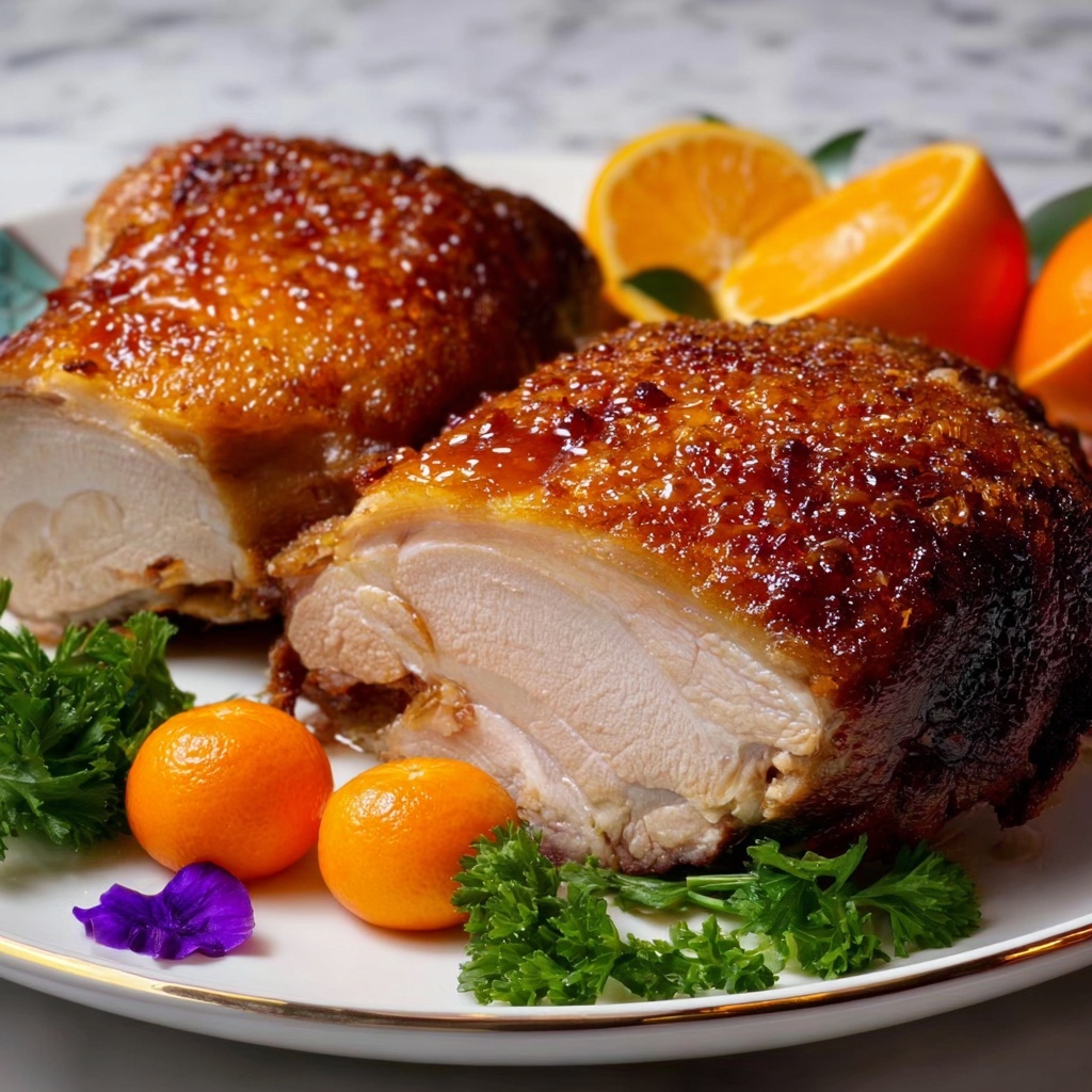 Roast Duck with Orange Glaze Recipe - Recipe Image
