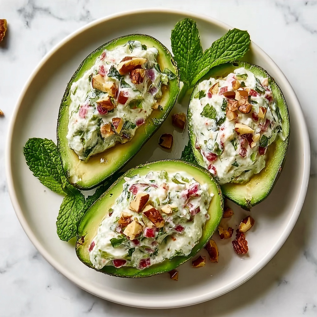 Crab Salad Stuffed Avocados Recipe - Recipe Image