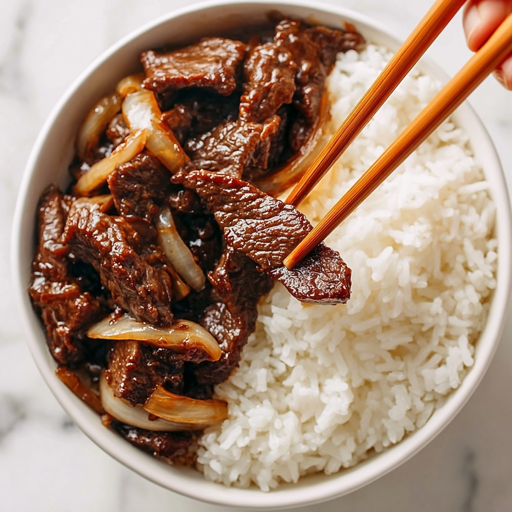 Beef Onion Stir-fry Recipe - Recipe Image