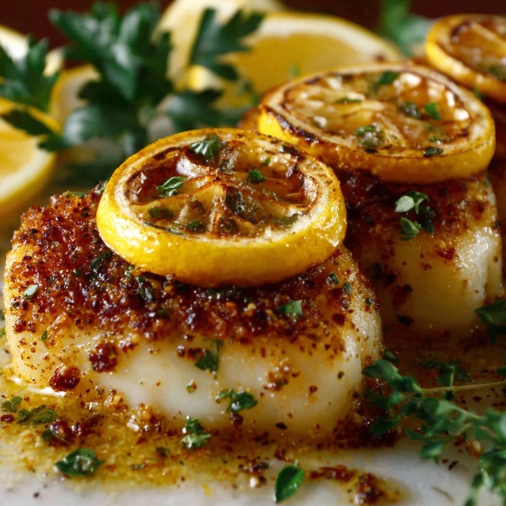 Zesty Lemon Butter Fish Fillet Recipe - Recipe Image