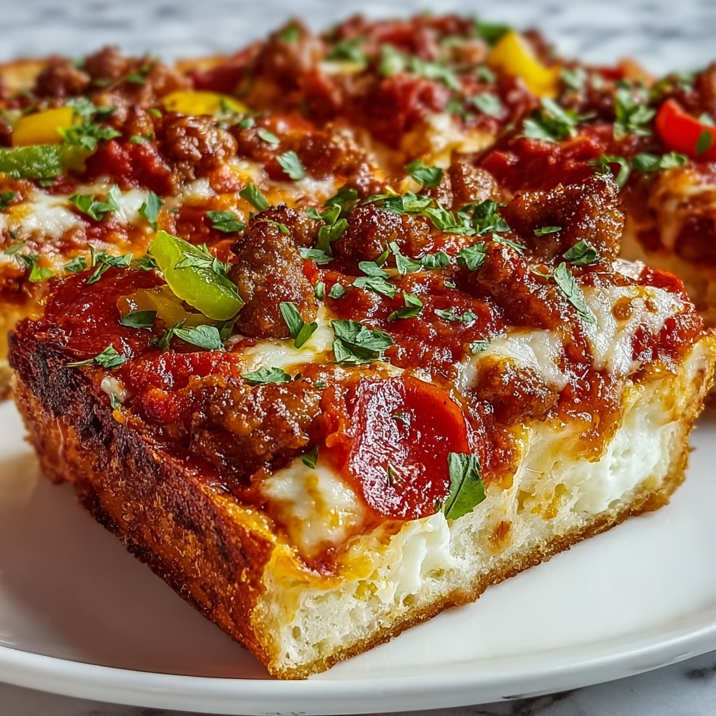 Deep-Dish Pizza Pie Recipe - Recipe Image