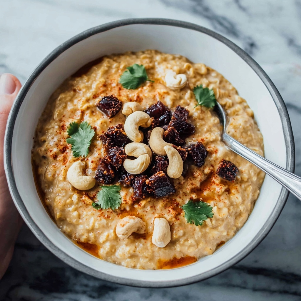 Slow Cooker Peanut Butter Apple Oatmeal Recipe - Recipe Image