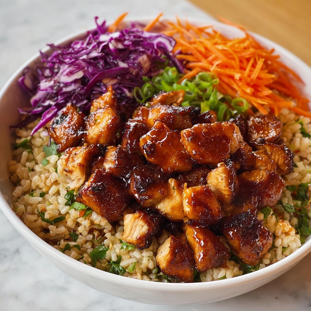 Hot Honey Chicken Bowl Recipe - Recipe Image
