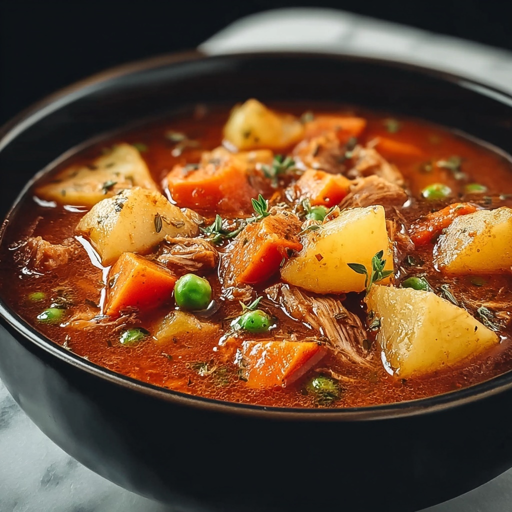 Hearty Chicken and Vegetable Stew Recipe - Recipe Image