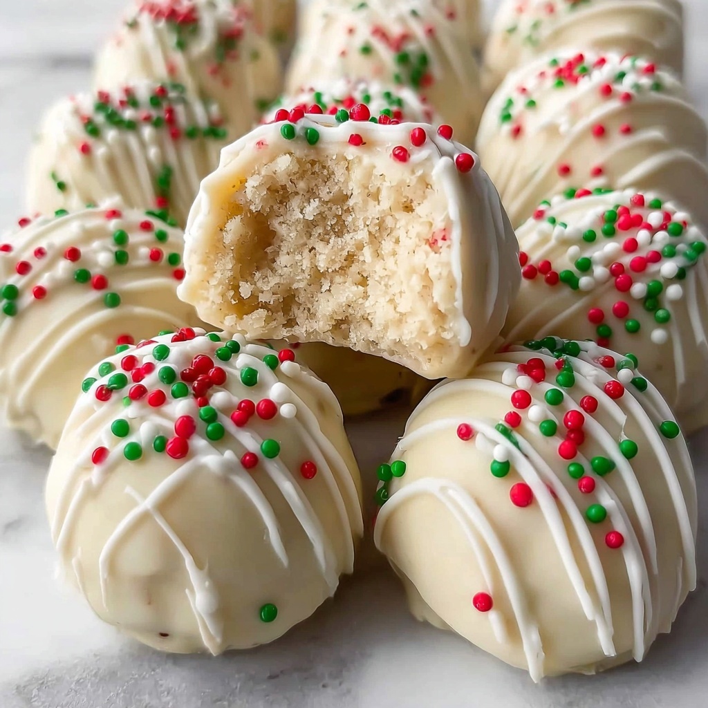 Sugar Cookie Truffles Recipe - Recipe Image