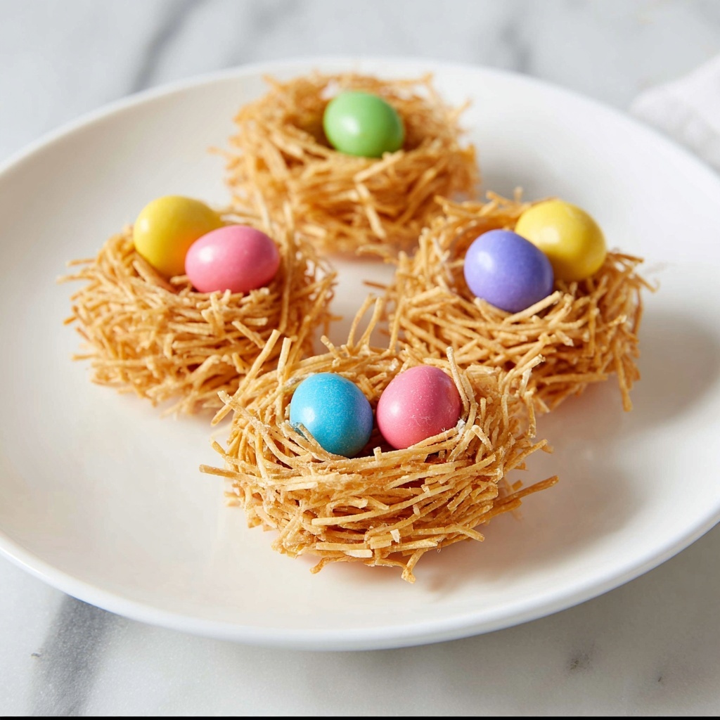 Easter Tumbleweed Candies Recipe - Recipe Image