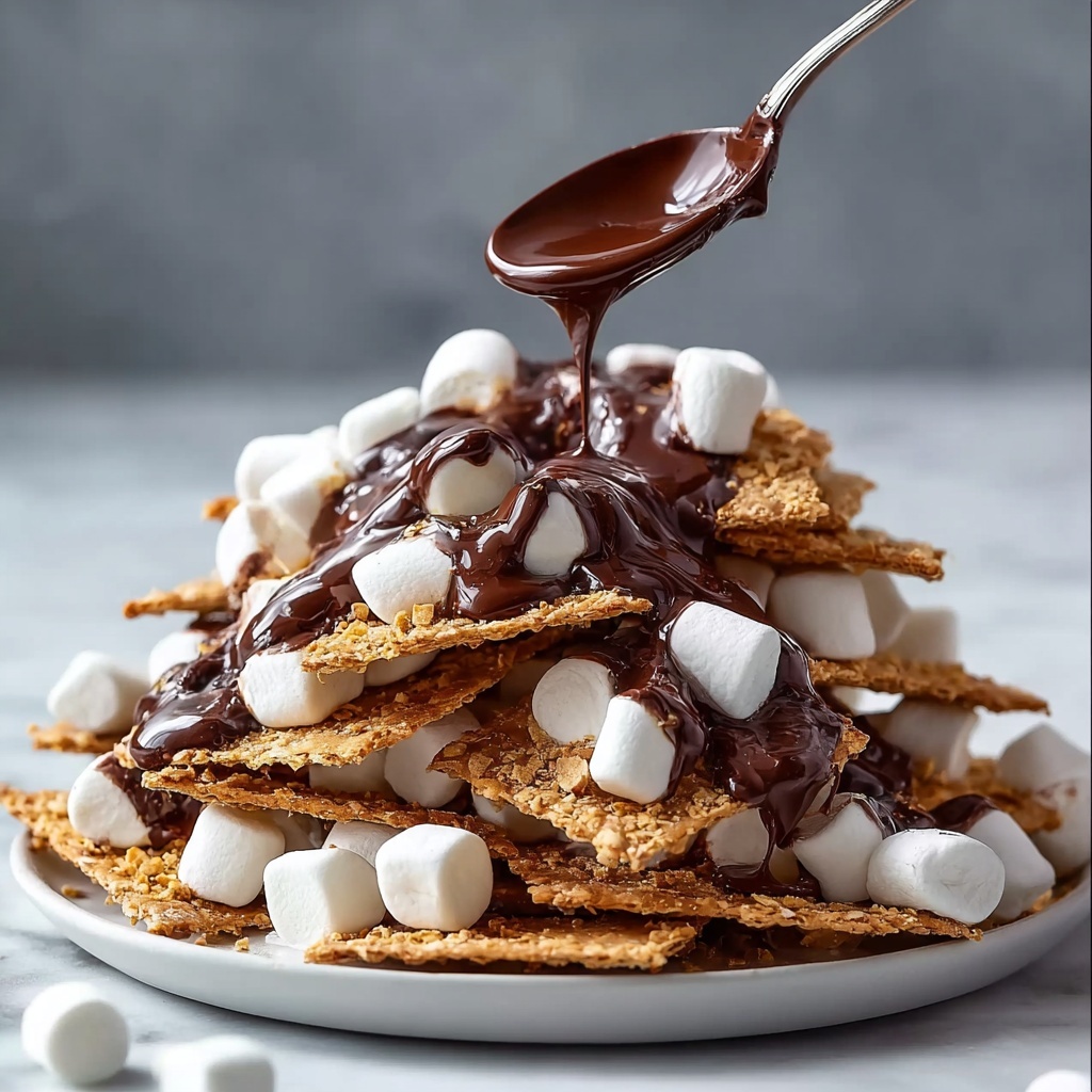 S’mores Nachos: A Fun and Irresistible Twist on a Classic Treat Recipe - Recipe Image