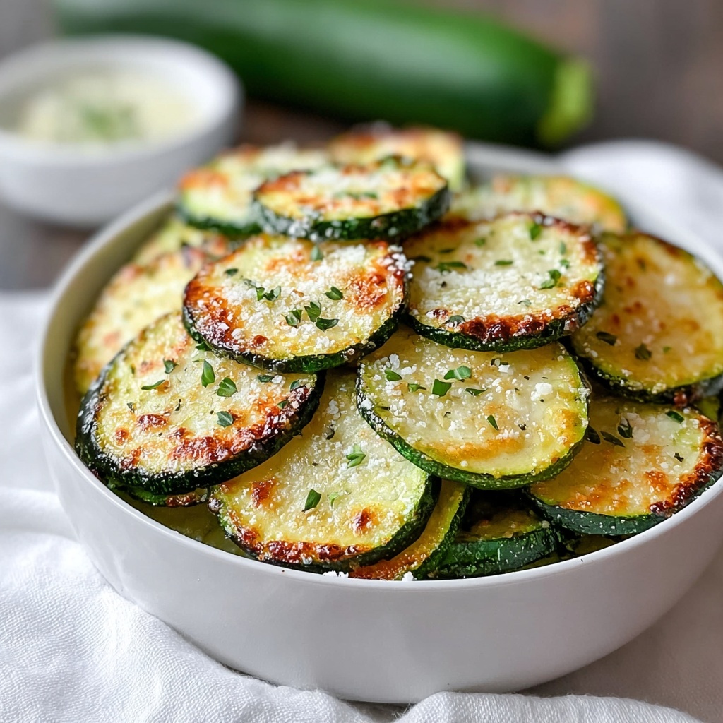 Crunchy Zucchini Chips: The Ultimate Healthy Snack Recipe - Recipe Image