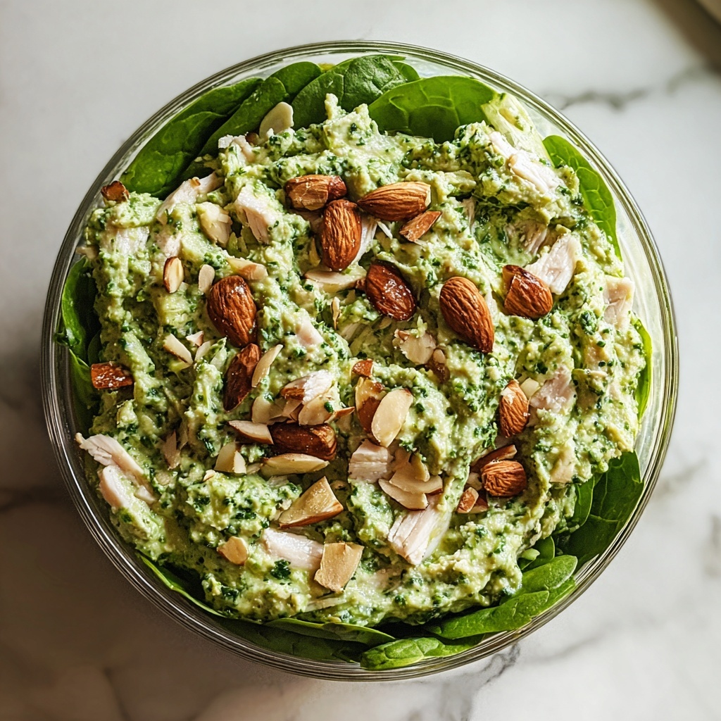 Healthy Green Goddess Chicken Salad (High-Protein) Recipe - Recipe Image