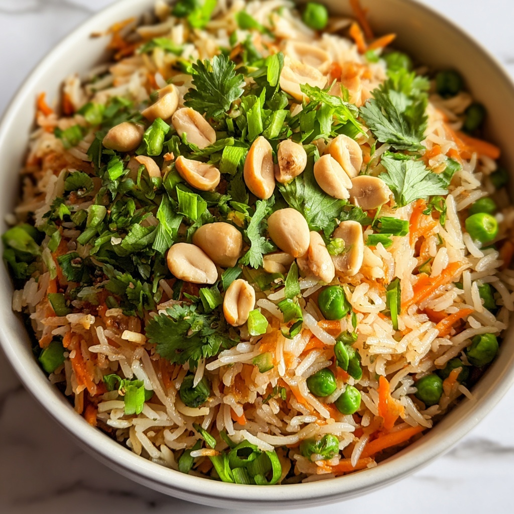 Satay Crispy Rice Salad Recipe - Recipe Image