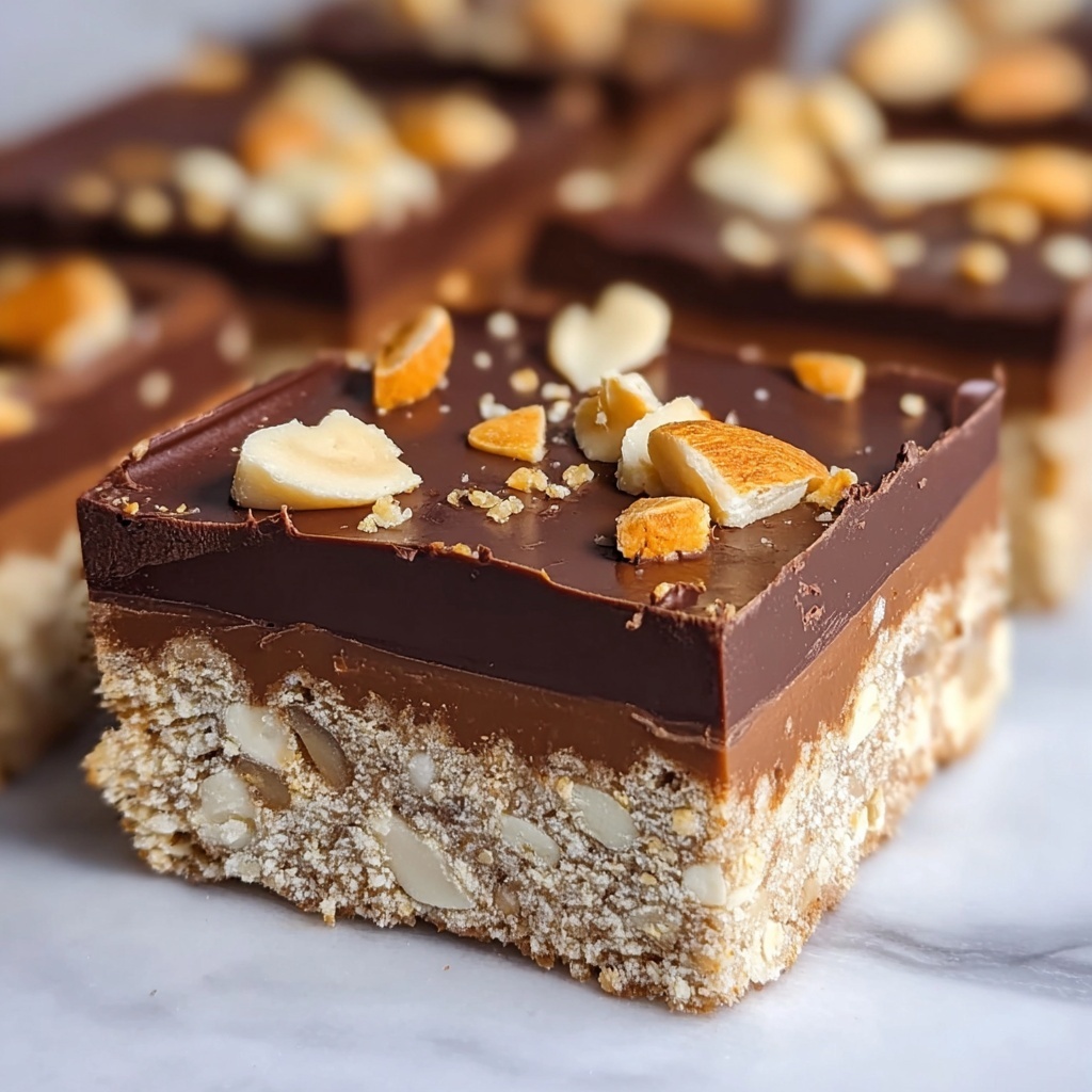 No-Bake Peanut Butter Bars Recipe - Recipe Image