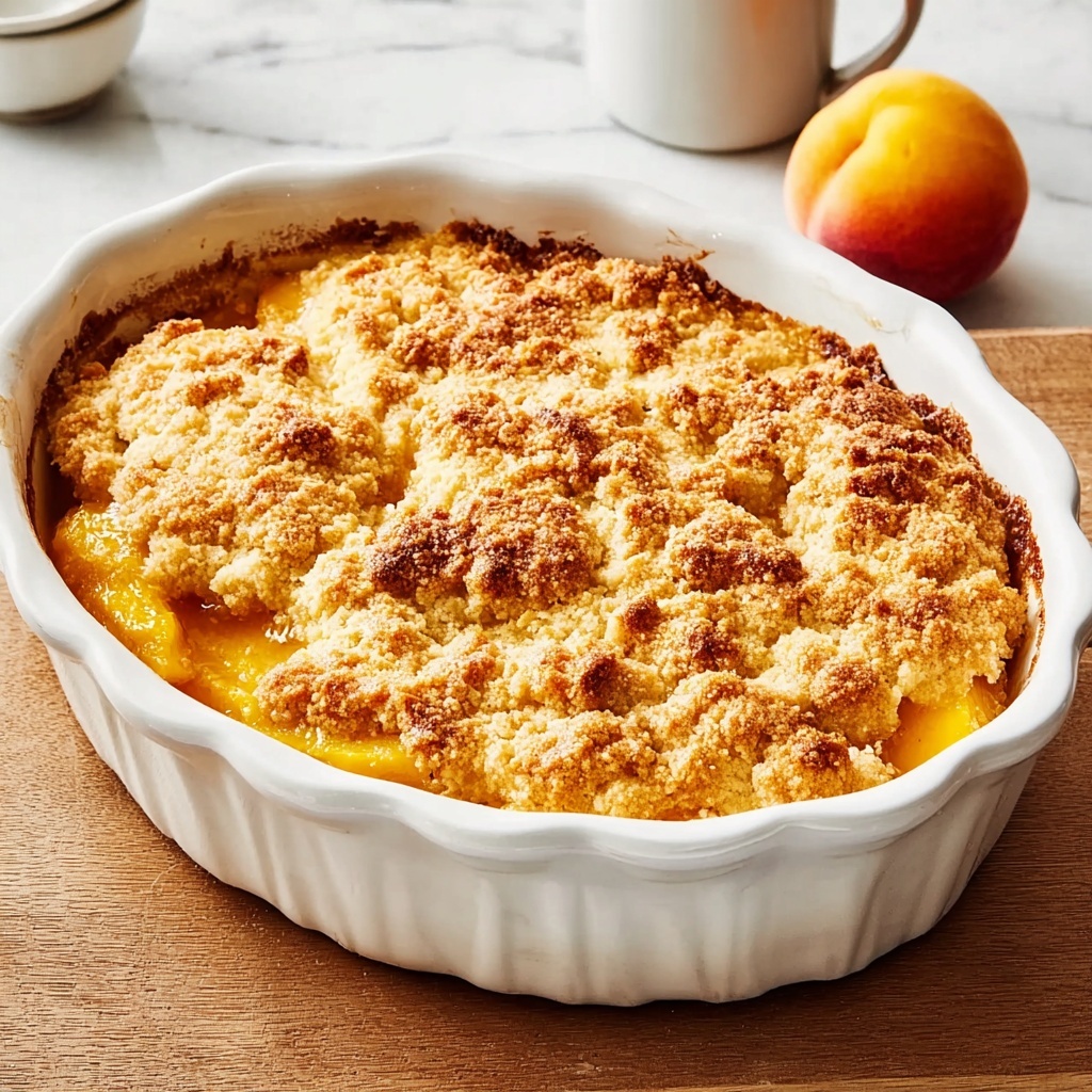 Gluten-Free Peach Cobbler Recipe - Recipe Image