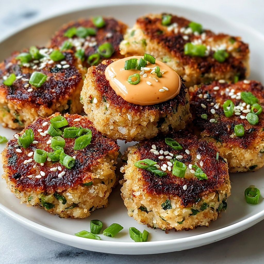 Asian Tuna Cakes with Spicy Mayo Recipe - Recipe Image