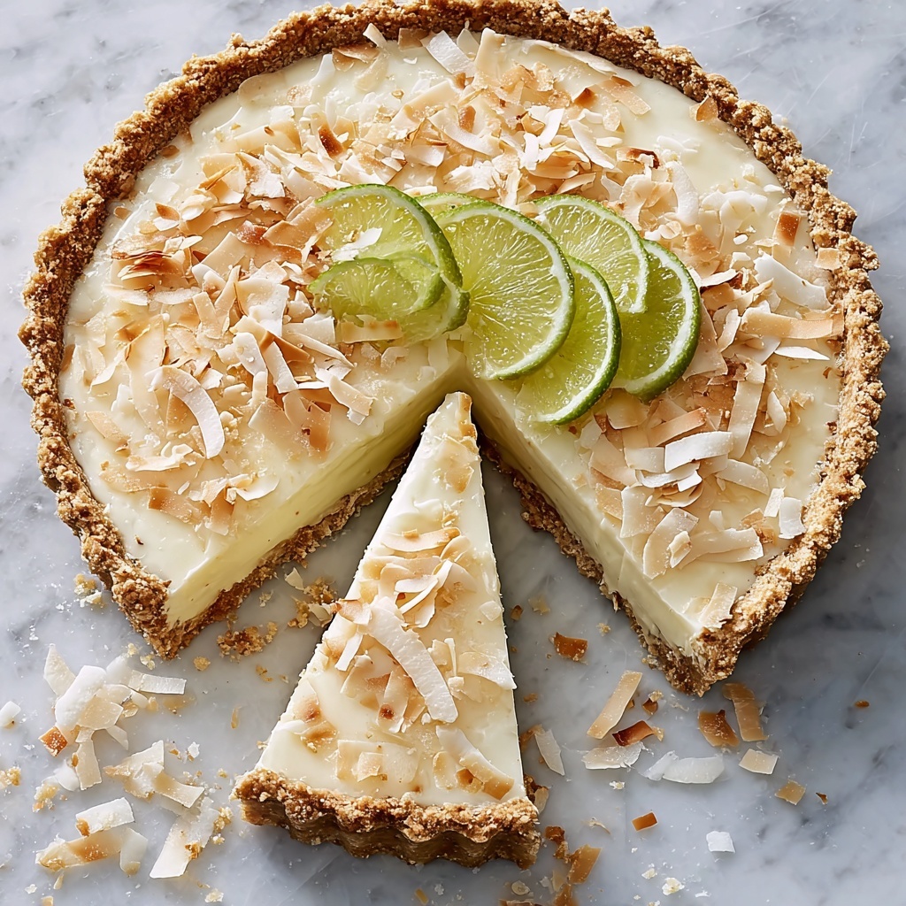 Coconut Lime Tart Recipe - Recipe Image