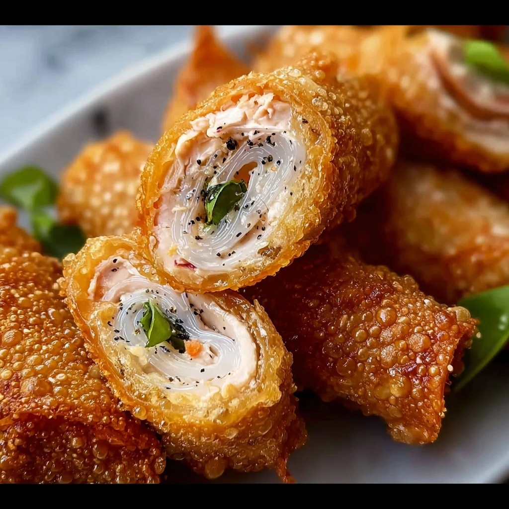 Crab Cake Egg Rolls Recipe - Recipe Image
