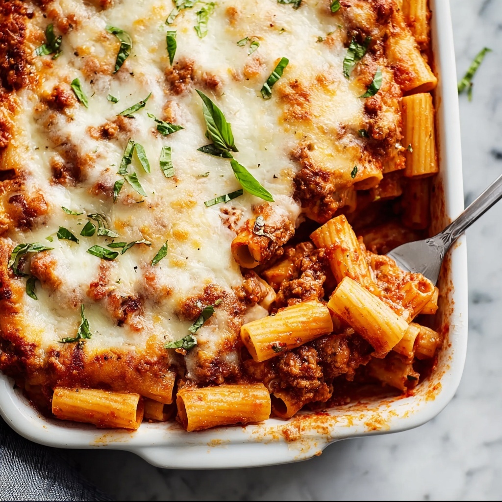 Baked Ziti Recipe - Recipe Image