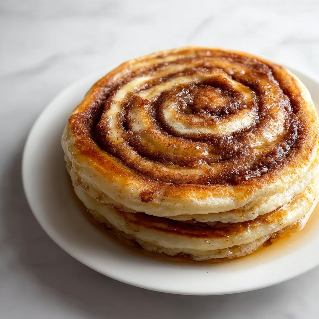 Cinnamon Roll Pancakes Recipe - Recipe Image