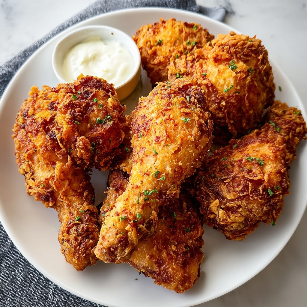 Crispy Air Fryer KFC-Style Chicken Recipe - Recipe Image