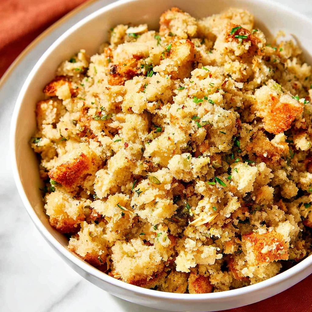 Slow Cooker Cornbread Dressing Recipe - Recipe Image