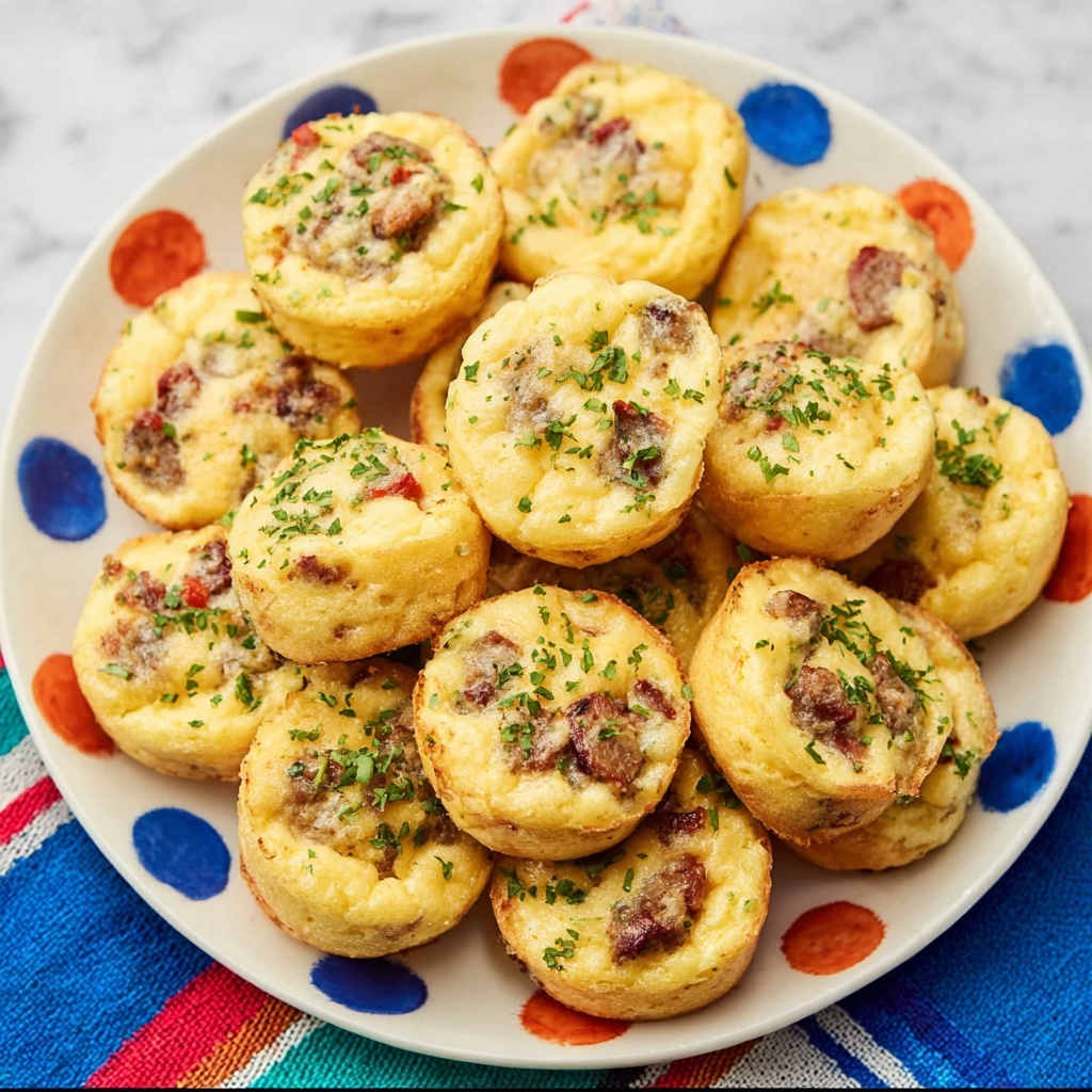 Sausage & Cheese Muffins Recipe - Recipe Image