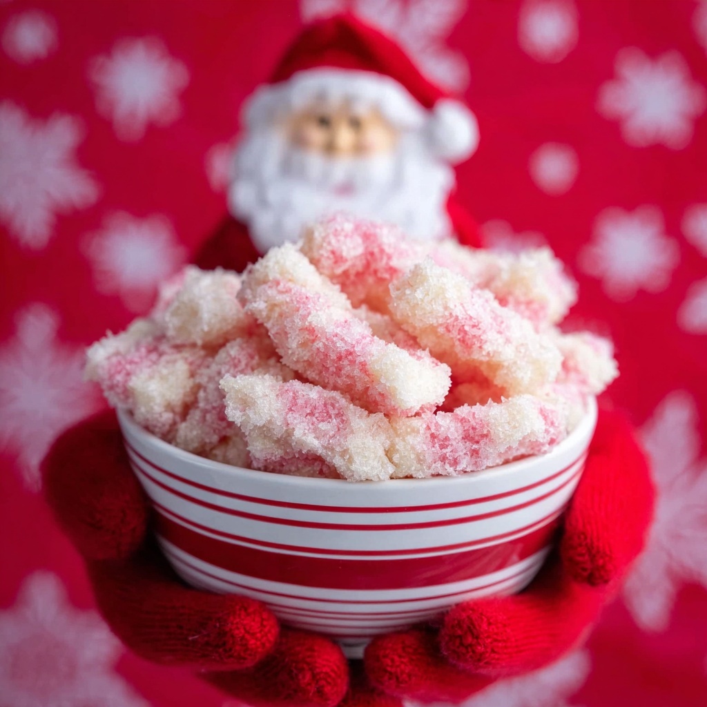 Candy Cane Chex Mix Recipe - Recipe Image