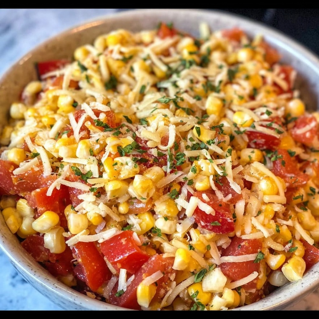 Cheesy Corn Salsa Recipe - Recipe Image