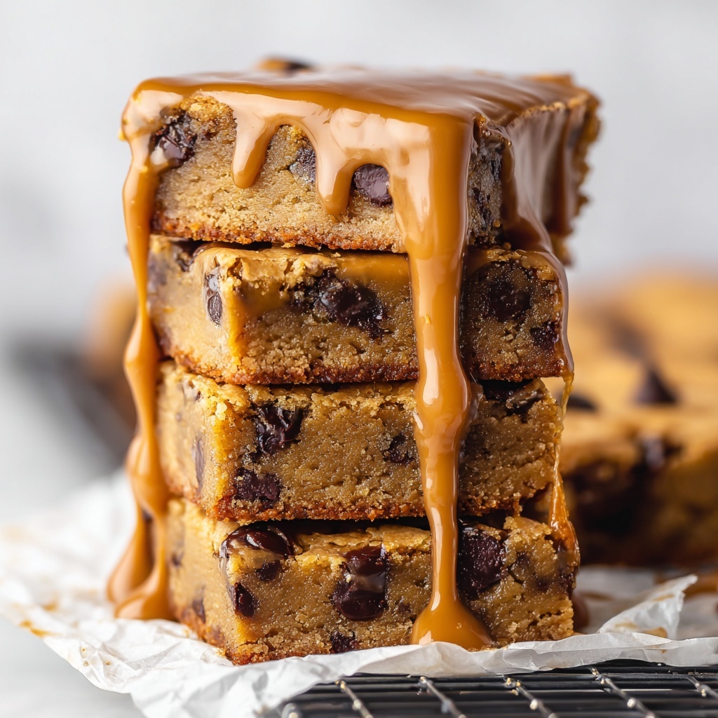 Vegan Peanut Butter Blondies Recipe - Recipe Image