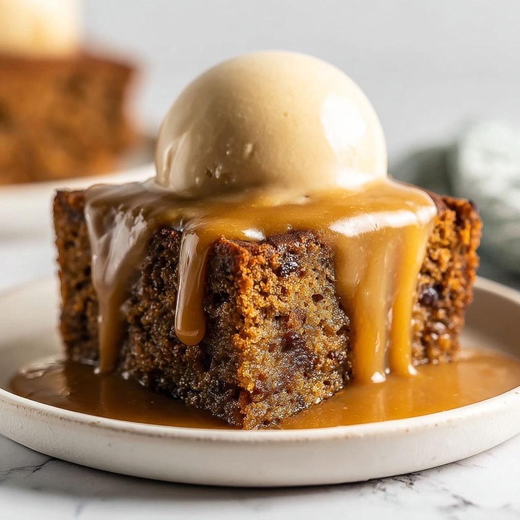 Vegan Sticky Toffee Pudding Recipe - Recipe Image