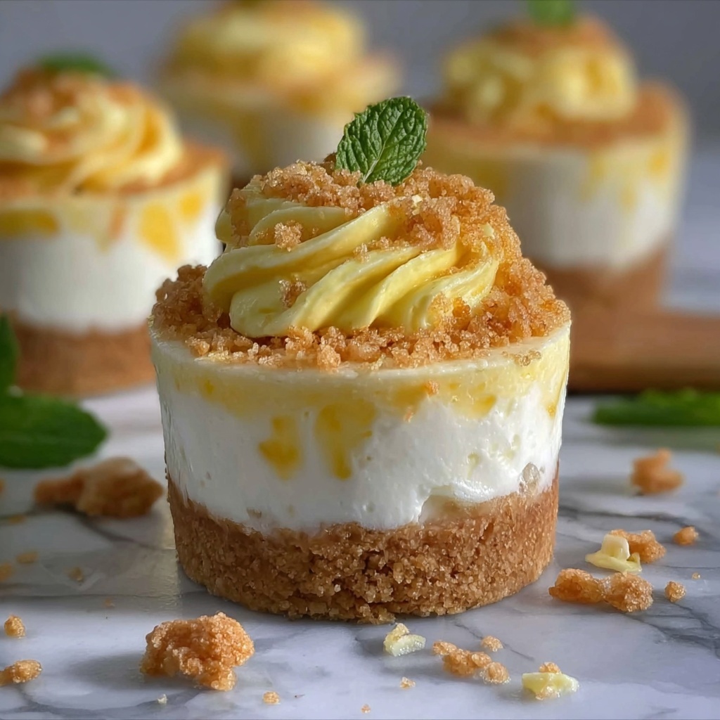 Coconut Pineapple Cheesecake Minis Recipe - Recipe Image