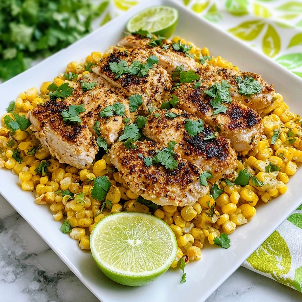 Cilantro-Lime Chicken with Fresh Corn Salsa Recipe - Recipe Image