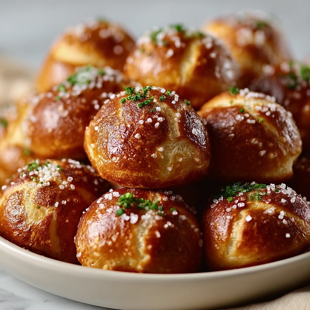 Canned Biscuit Pretzel Bites Recipe - Recipe Image