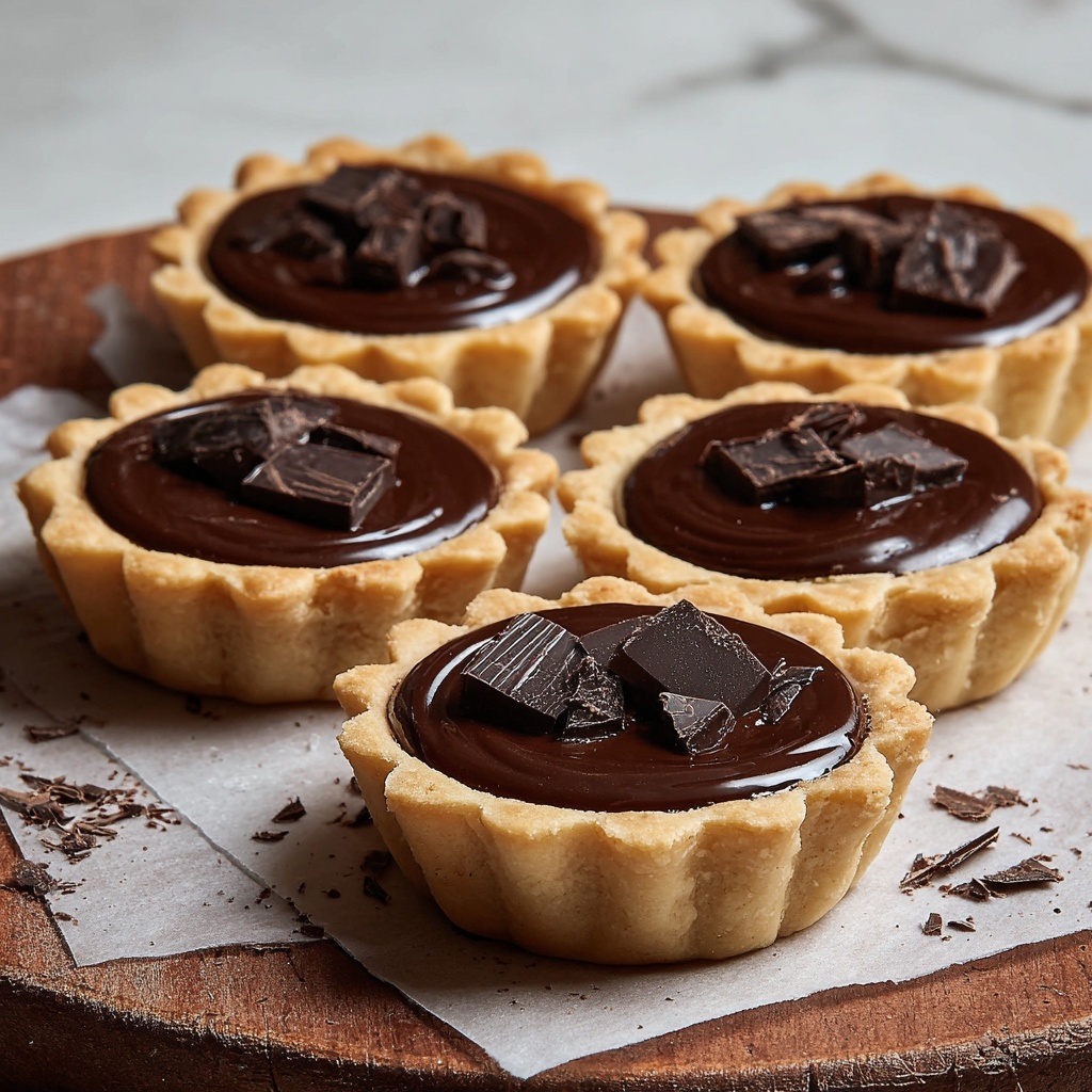 Mini Chocolate Tarts Recipe - Recipe Image