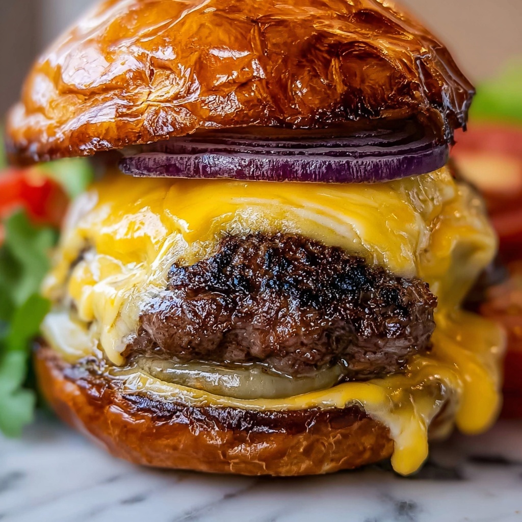 Onion Wrapped Flying Dutchman Burger Recipe - Recipe Image