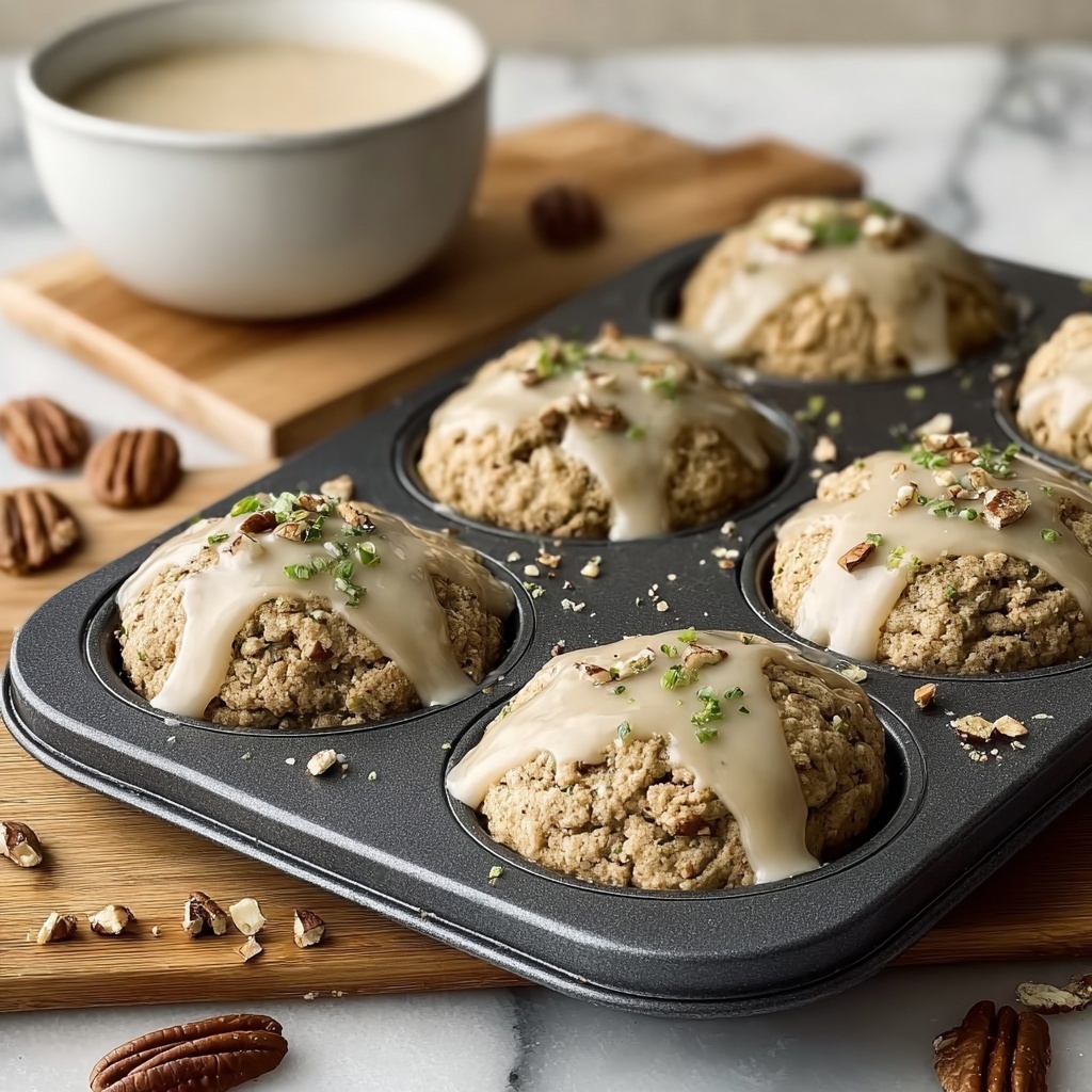 Zucchini Bread Cookies with Brown Butter Glaze Recipe - Recipe Image