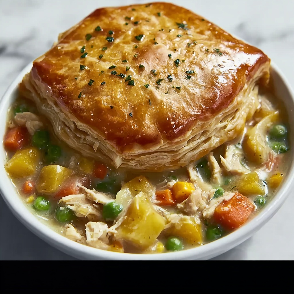 Best Crockpot Chicken Pot Pie Recipe - Recipe Image