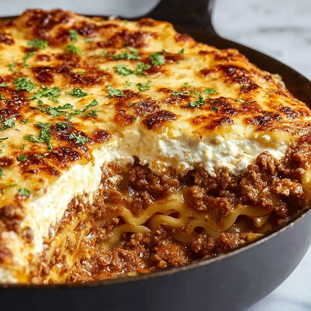 Skillet Lasagna Recipe - Recipe Image