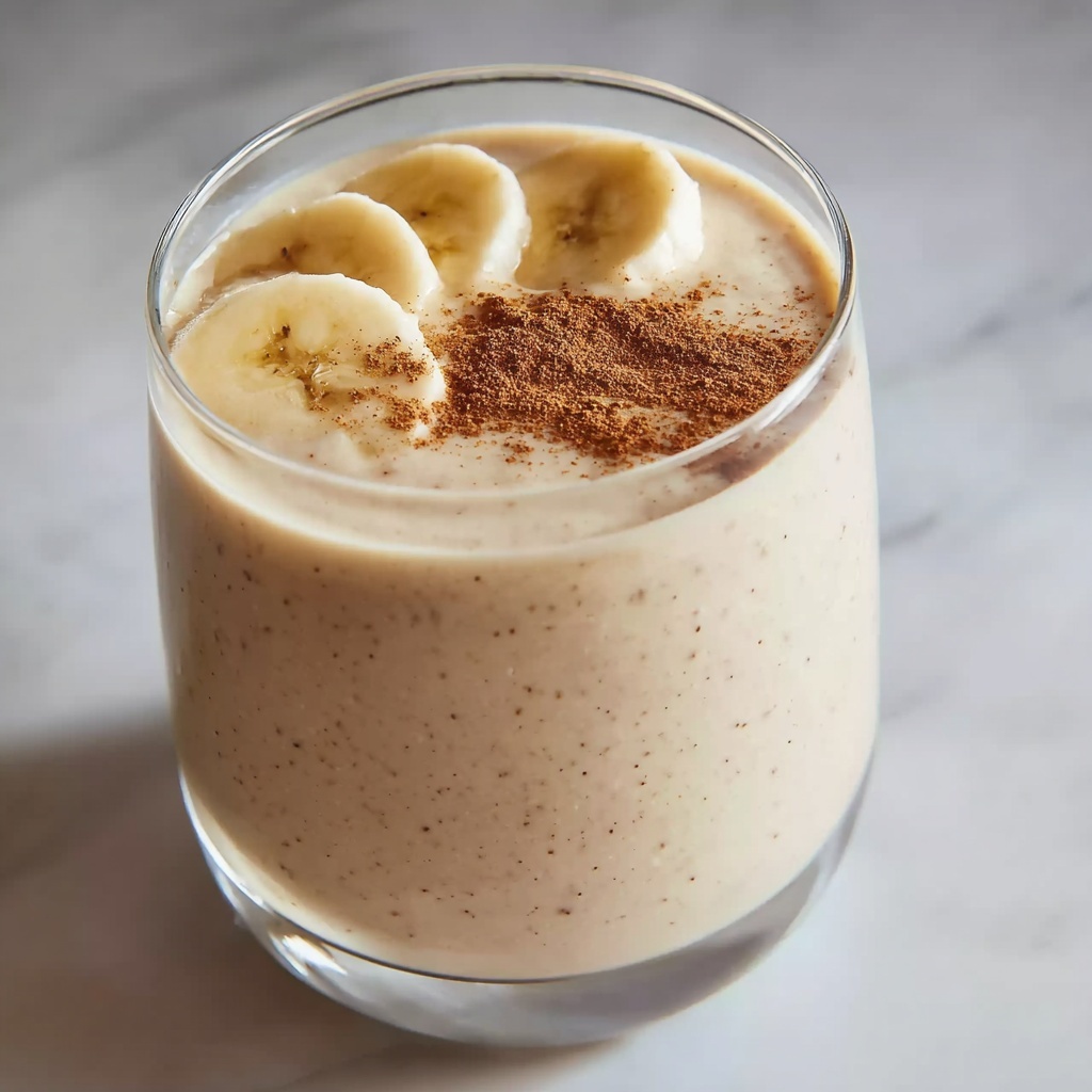 Vanilla Cinnamon Banana Smoothie Recipe - Recipe Image