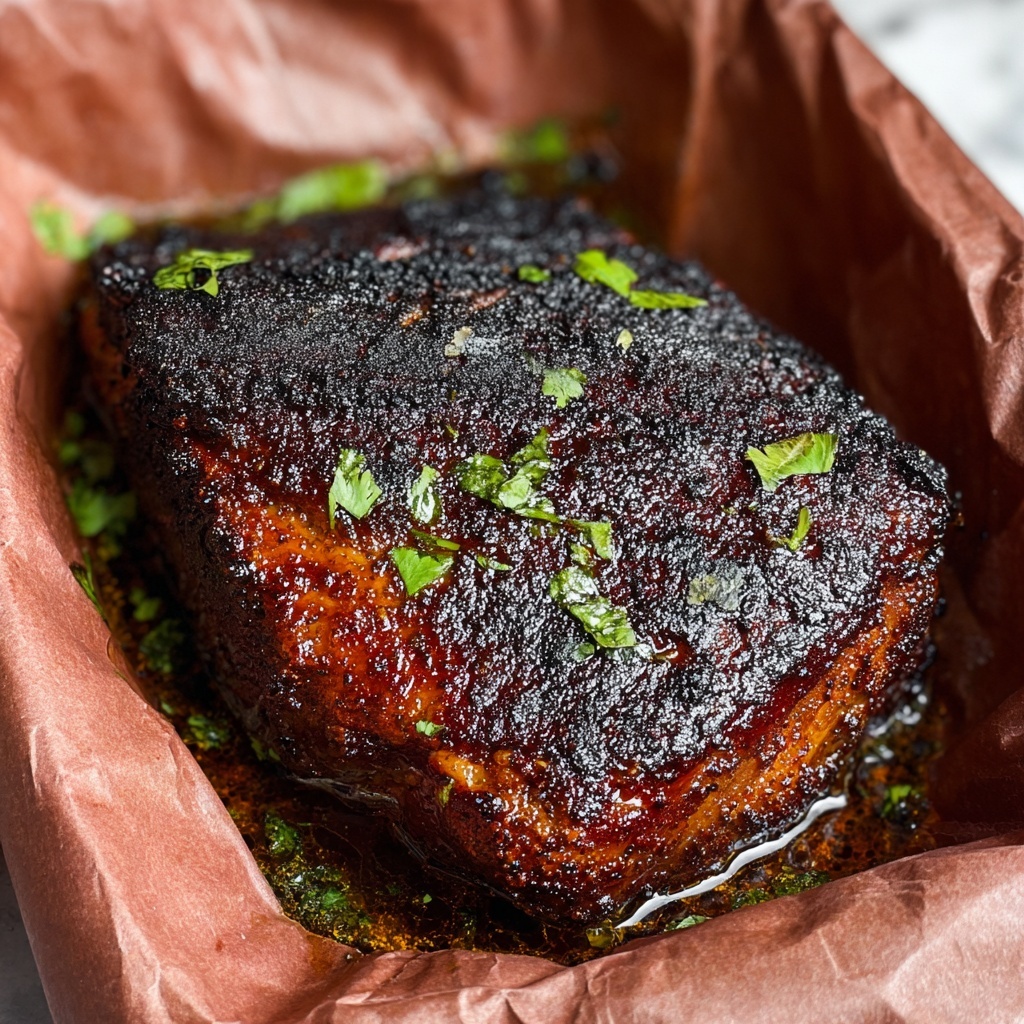 Smoked Pellet Grill Brisket Recipe - Recipe Image